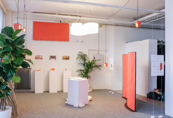 Bilder während des Gestaltungprozesses, Ausstellungsplanung