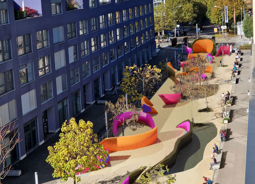 Bild des Projektes, Umgestaltung eines Quartierzentrum